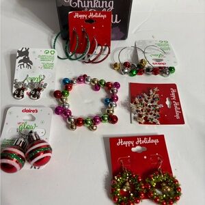 Festive Holiday Jewelry 7  Set
